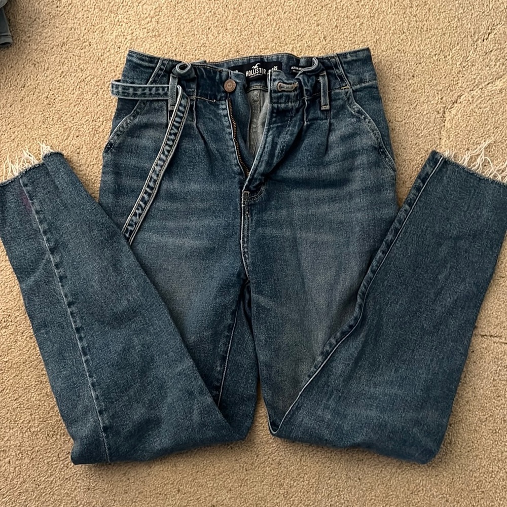 high rise mom jean
